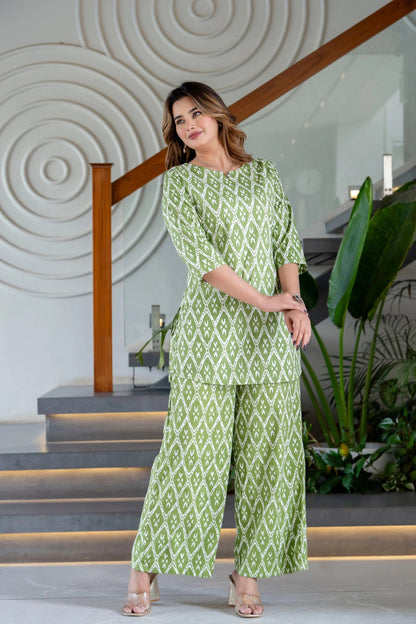 Moss Mirage Cotton Co-ord Set