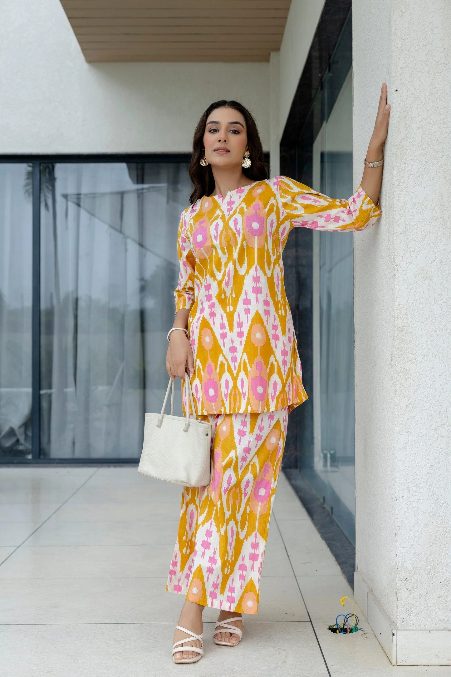 Carminecore Cotton Co-ord Set