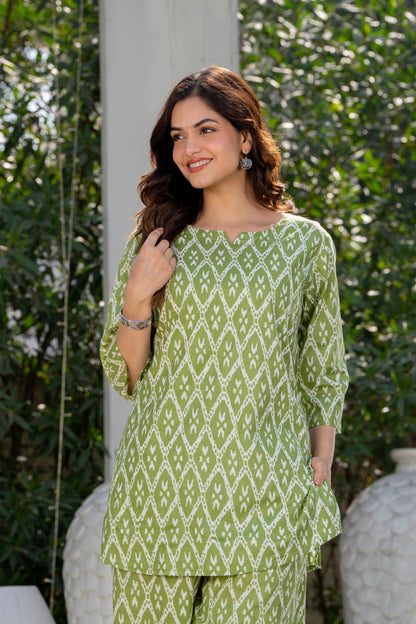 Moss Mirage Cotton Co-ord Set