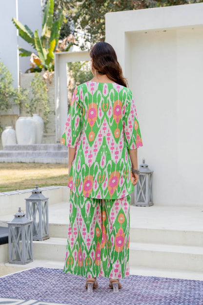 Sage Serenity Green Cotton Co-ord Set