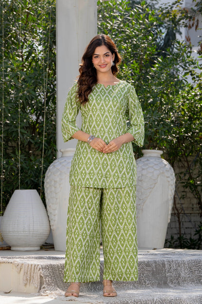 Moss Mirage Cotton Co-ord Set