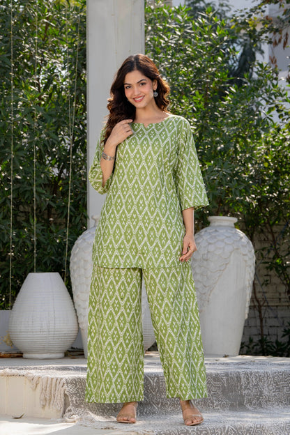 Moss Mirage Cotton Co-ord Set
