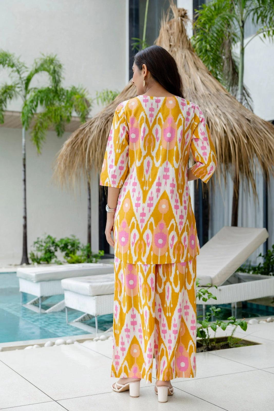 Summer Sorbet Ikat Cotton Co-ord Set