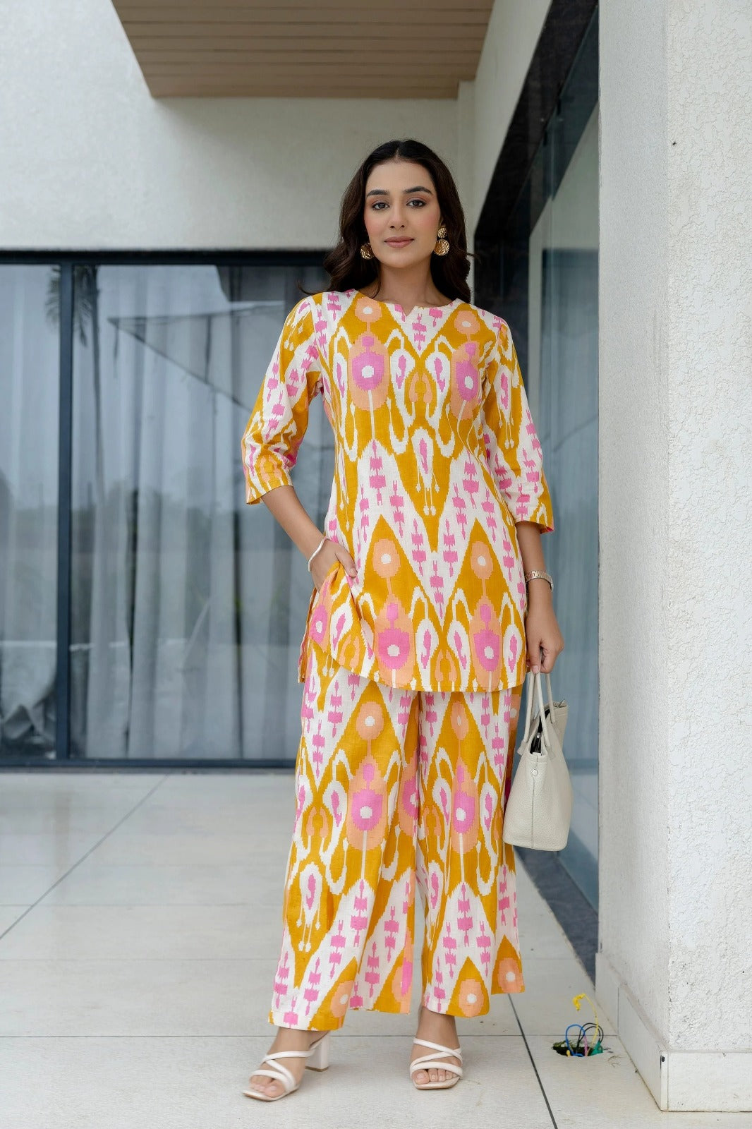 Summer Sorbet Ikat Cotton Co-ord Set