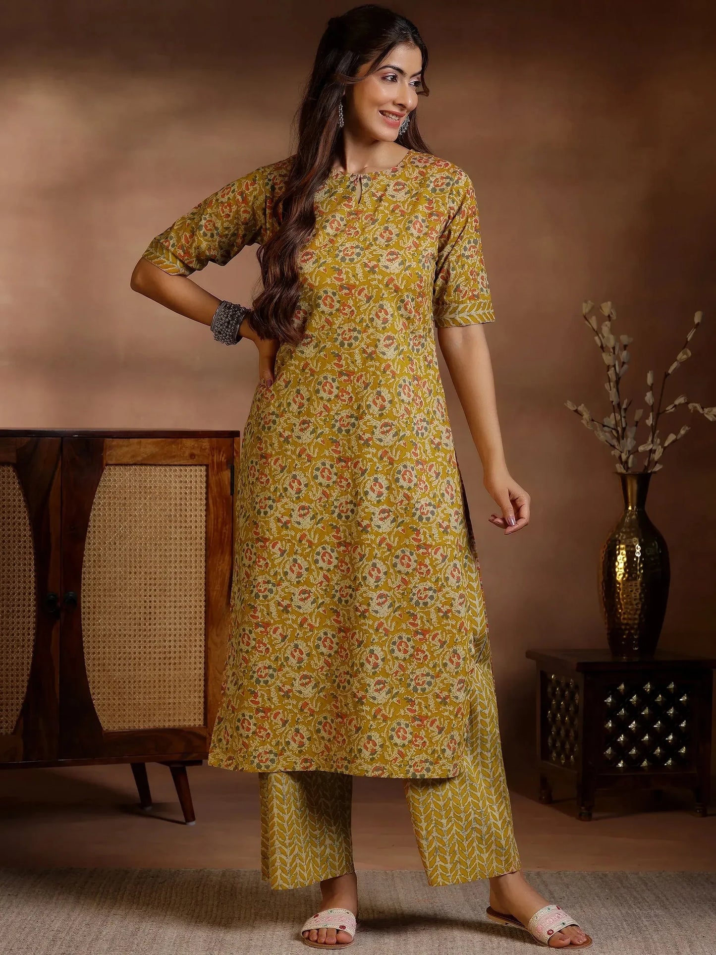 Jaipur Jharokha printed Kurti Set