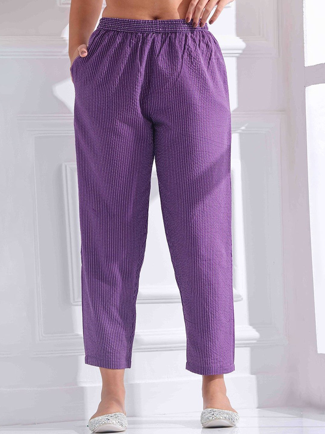 Minimalist purple co ord Set